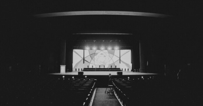 Interior of an art and cultural space